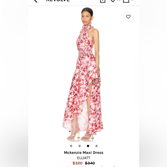 Elliatt Dresses & Skirts - Elliat McKenzie Linen Evening Dress